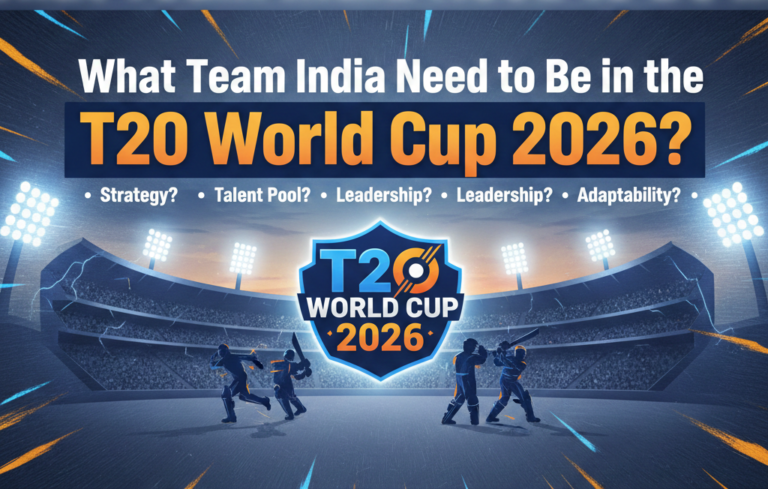 What Team India Need to Be in the T20 World Cup 2026?