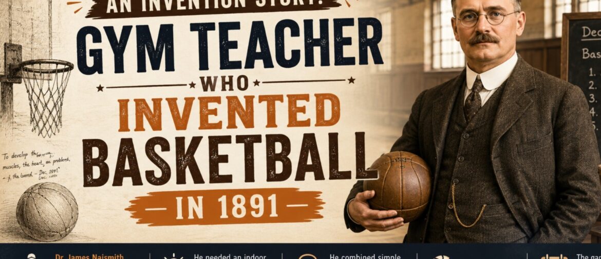 An Invention Story: Gym Teacher Who Invented Basketball in 1891