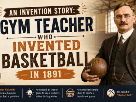 An Invention Story: Gym Teacher Who Invented Basketball in 1891