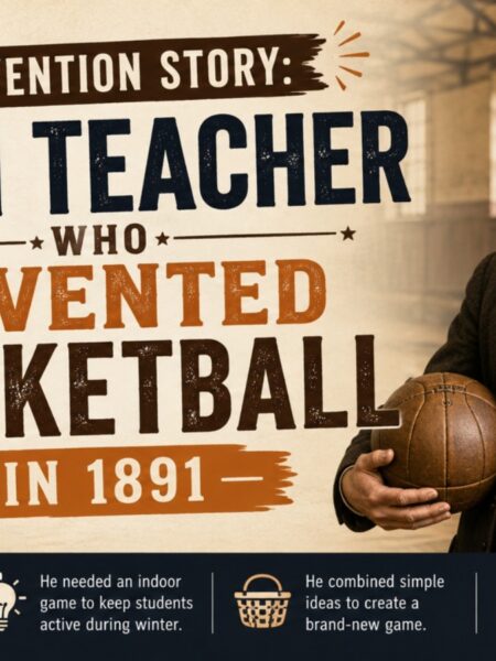 An Invention Story: Gym Teacher Who Invented Basketball in 1891