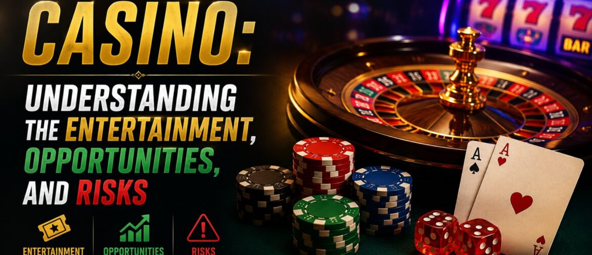 Casino: Understanding the Entertainment, Opportunities, and Risks