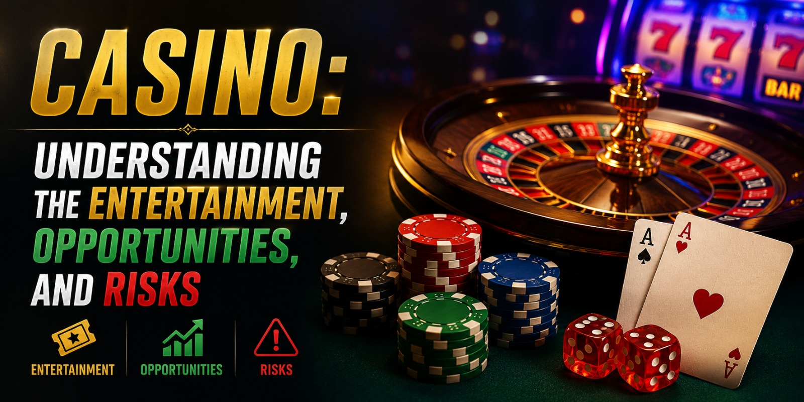 Casino Understanding the Entertainment, Opportunities, and Risks