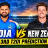 India vs New Zealand 3rd T20I: Bold Match Prediction