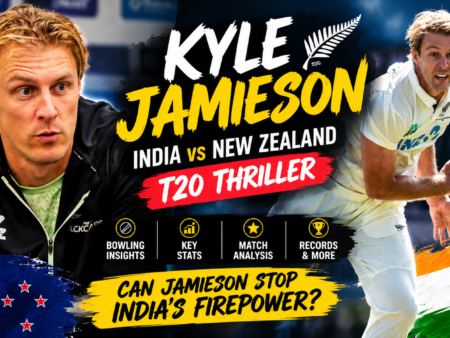 Kyle Jamieson: India Vs New Zealand T20 Thriller & Batting Stats